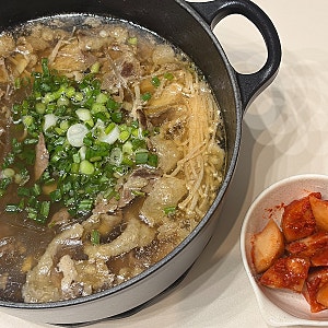 10분 갈비탕 레시피 차돌박이로 만드는 초간단 국물 요리
