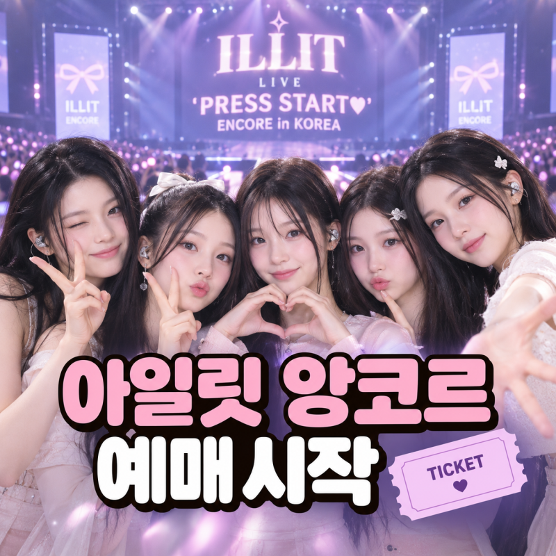 2026 아일릿 앙코르 콘서트 예매방법, 팬클럽 선예매·일반예매 일정