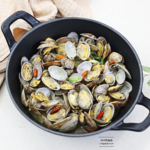 바지락술찜 레시피 조개술찜 바지락 요리 해감