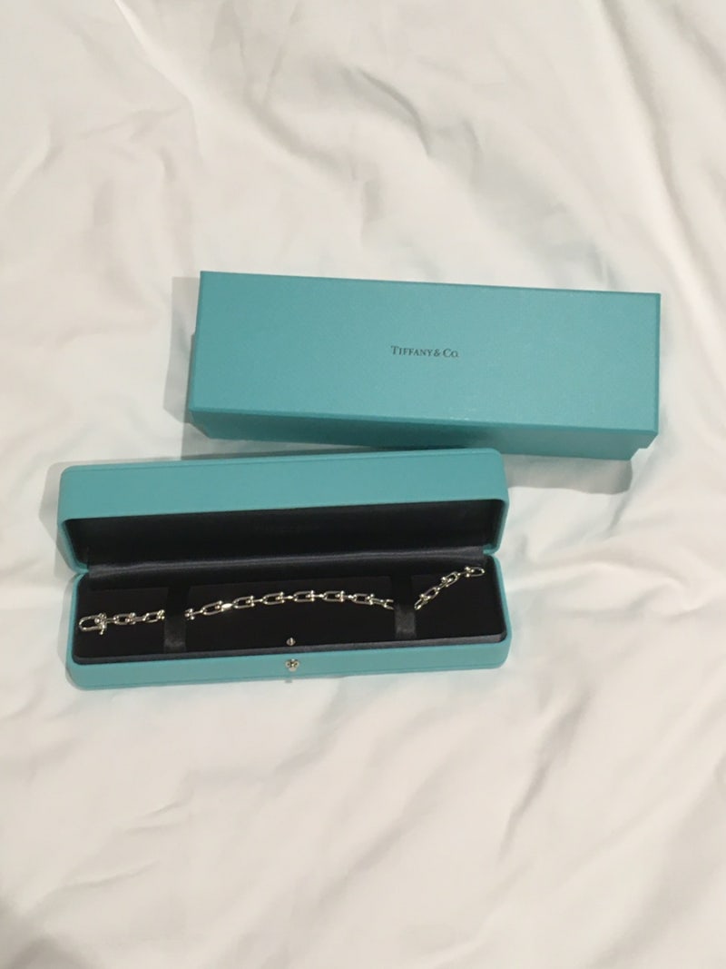 Tiffany & Co: 티파니앤코 하드웨어 스몰링크 팔찌 후기, 후쿠오카티파니앤코,