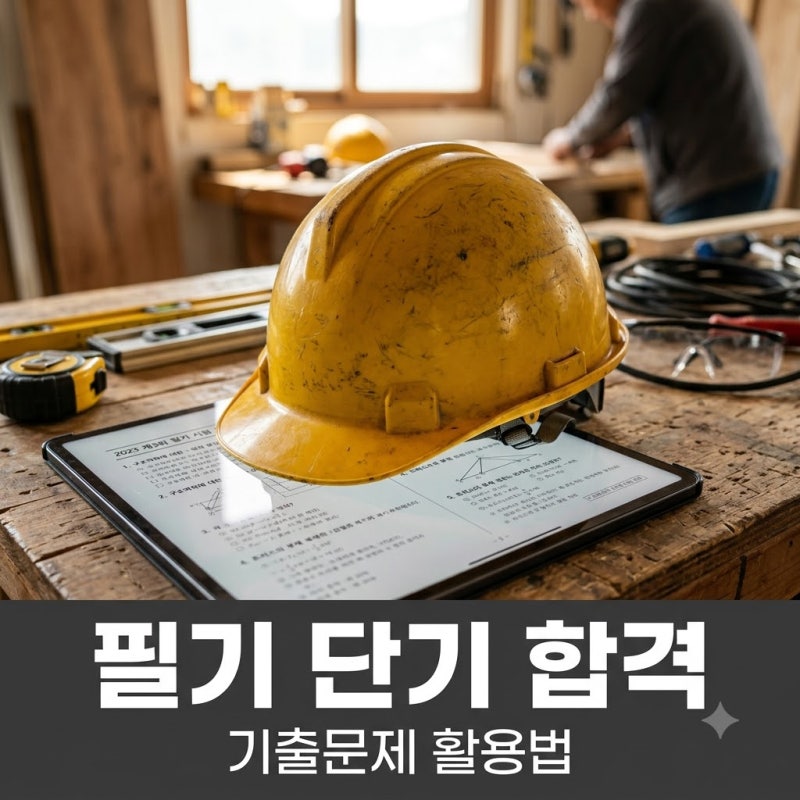 "이것만 보고 들어갔어요".. 건설안전기사기출문제PDF 5개년치면 충분할까?