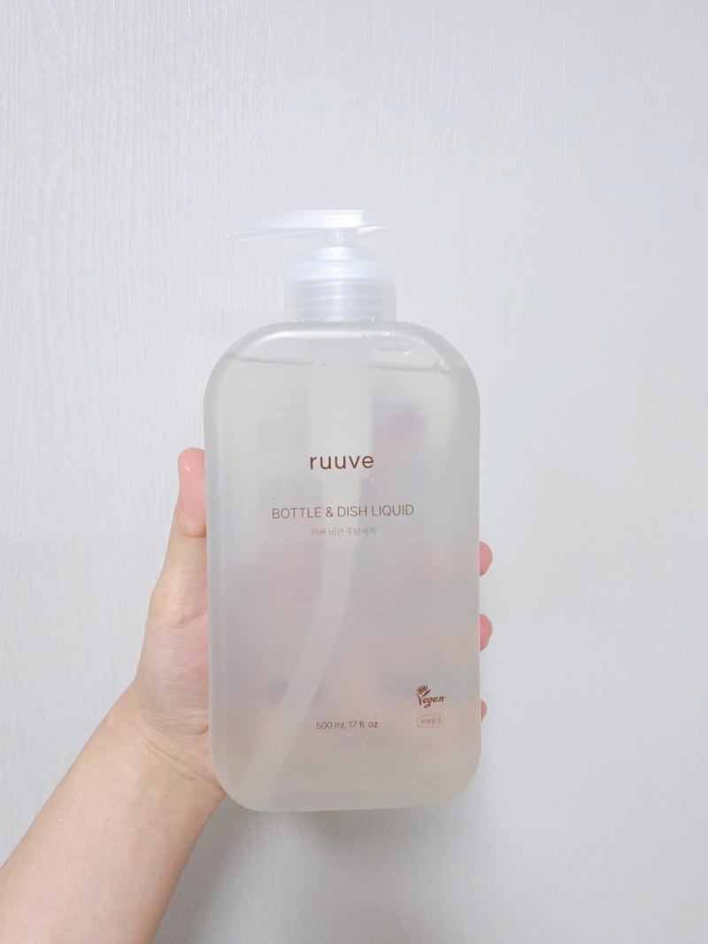[실제사용후기] 베이비빌리x러베 비건 주방세제 및 아기젖병세제 500ml 육아추천템