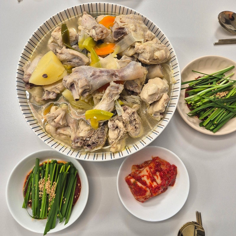 집밥메뉴, 닭한마리칼국수 레시피, 양념장 비율