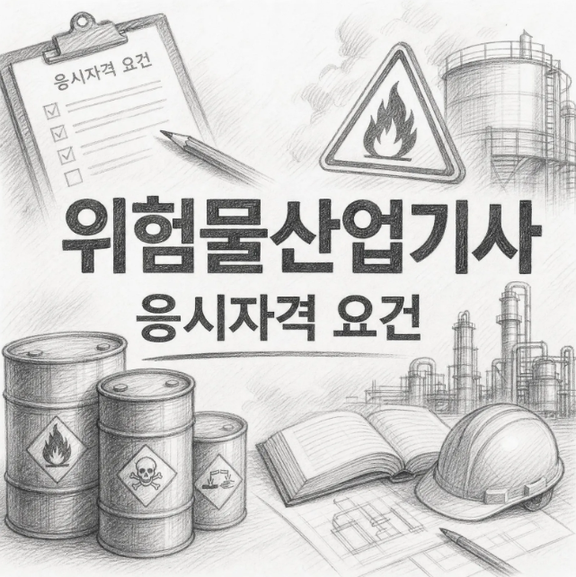 위험물산업기사 응시자격 요건, 고졸도 준비하는 방법 [학점은행제]