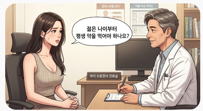 20대부터 시작하는 심뇌혈관질환 예방: 고지혈증·중성지방 수치 기준과 스타틴 치료 타임라....
