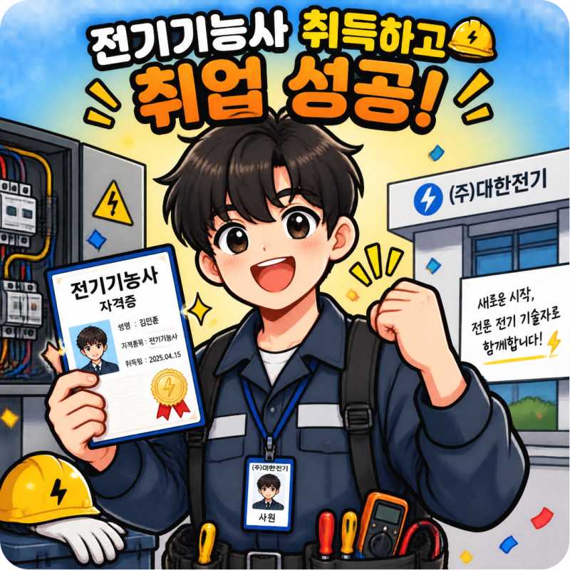 2026년 전기기능사 시험일정, 비전공자 3개월 합격 가능할까?