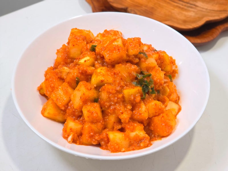 맛없는 무는 이렇게 절여요! 염정아 깍두기 담그는법, 아삭한 단맛 폭발 비법