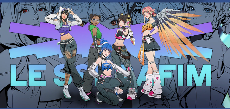 ロボットに誘拐されたLE SSERAFIM？！D.Va・D.Monが助けに来たオーバーウォッチ新曲『Made My Night』（BlizzCon 2026）