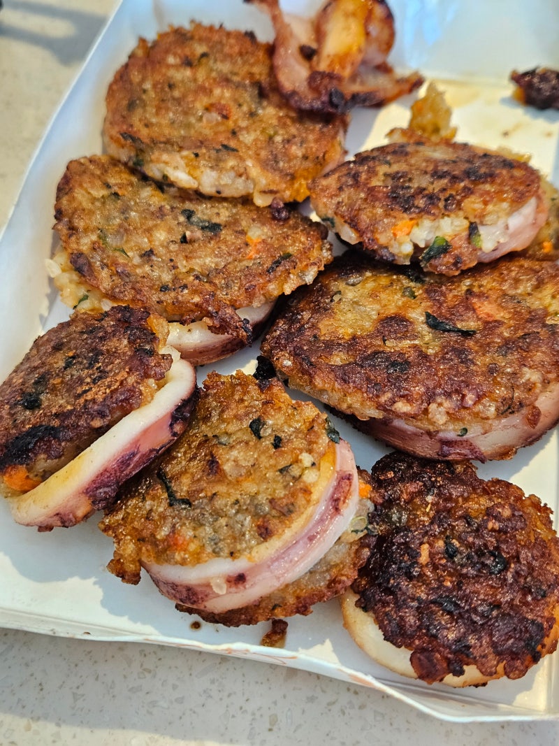 [정이네] 속초 누룽지오징어순대 튀김 중앙시장 맛집