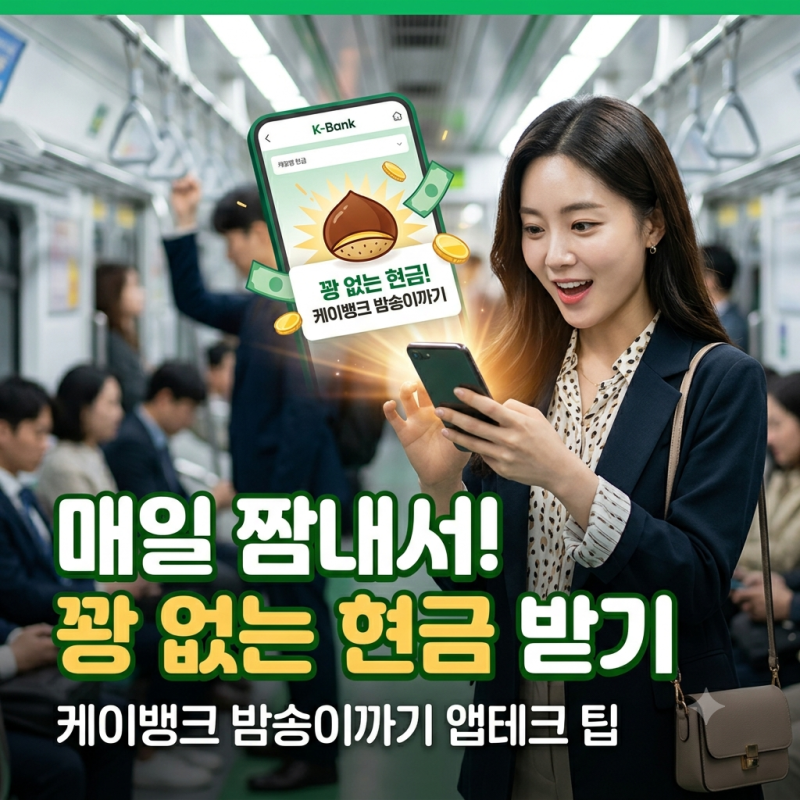 최대 5만원 보상? 케이뱅크 밤송이까기 이벤트｜참여방법 및 보상금액 총정리