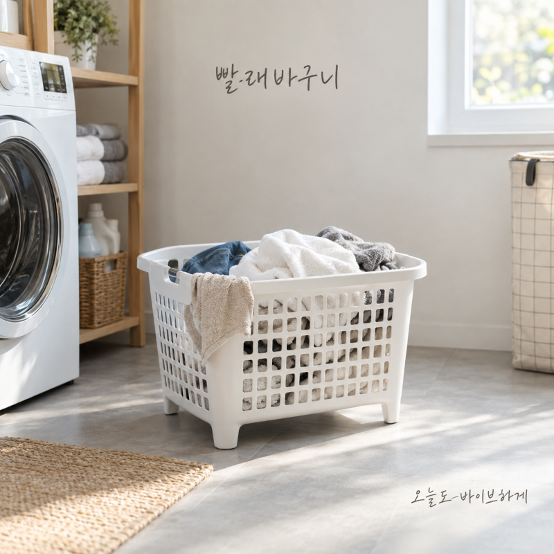 "써보니 다르던데요?"...다이소 다리형 빨래바구니, 실패 없이 고른 실제 비교 후기