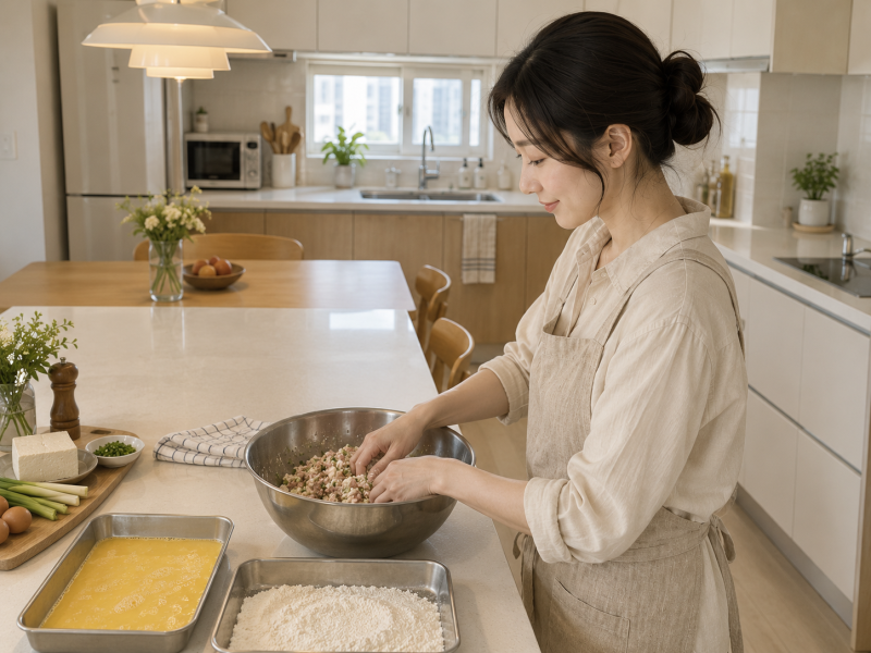 동그랑땡 미리 만들기, 냉장 냉동 보관 언제 부쳐야 맛있을까