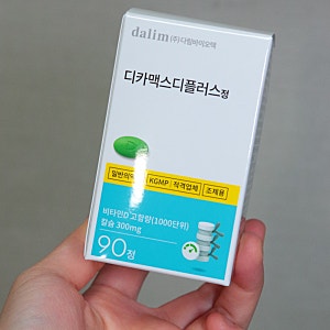 비타민D로 뼈건강 지키는 다림바이오텍 디카맥스디 플러스정