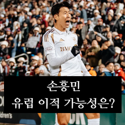 손흥민 유럽 이적 가능성은? 예상 행선지는 독일 분데스리가?