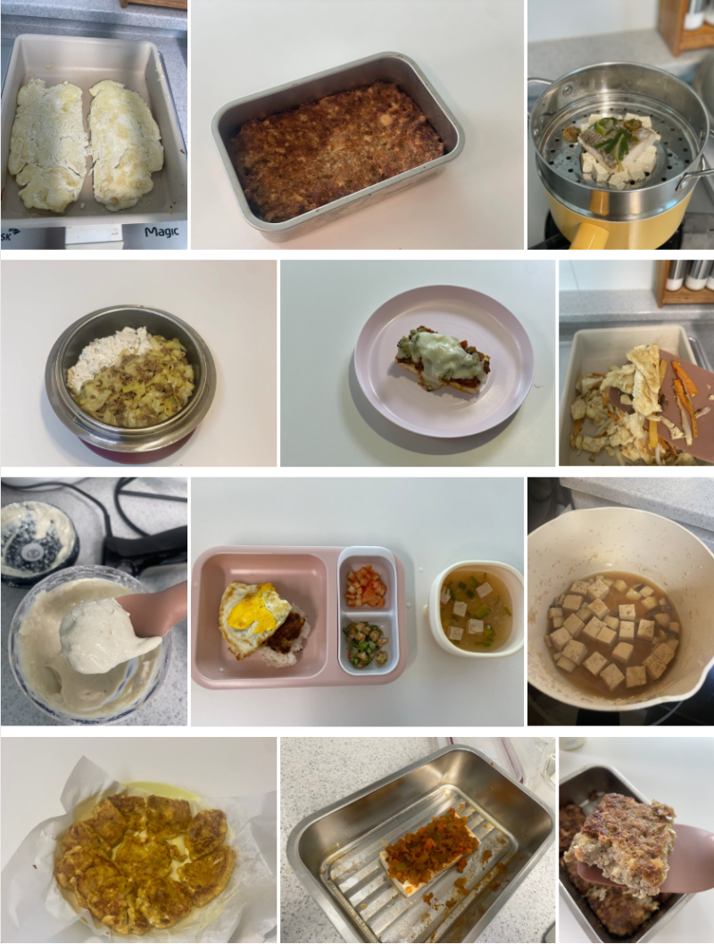 [육아일기] 만2세 네살아기 유아식 메뉴모음 레시피 공유(8) 두부활용 유아식(두부버섯조림/....