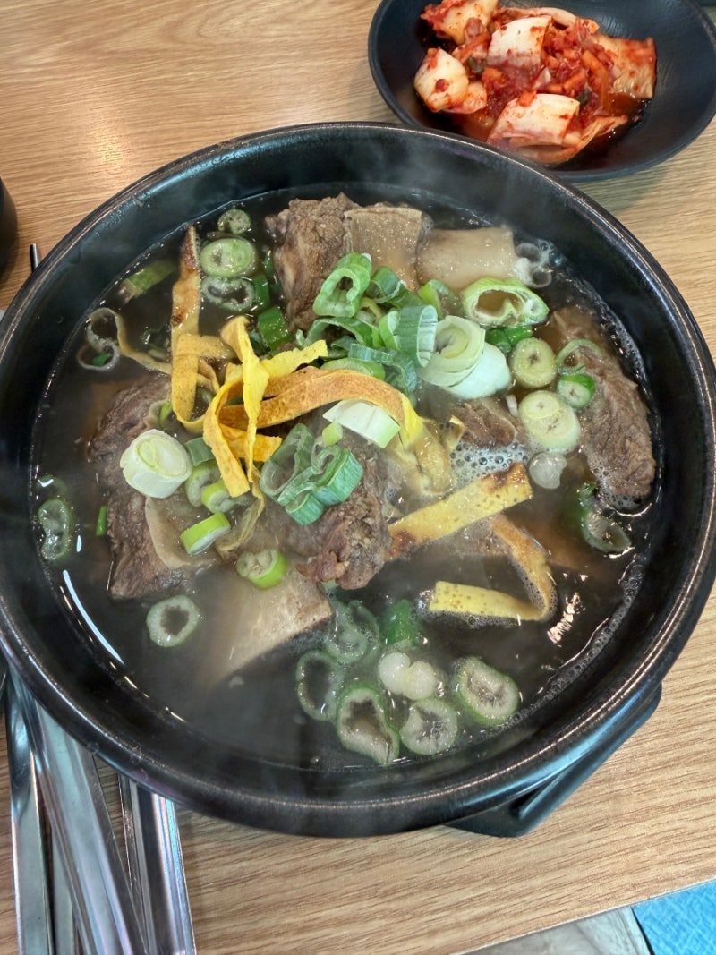 울산 장생포 고래박물관 근처 맛집 갑오갈비탕｜ 주차 솔직후기