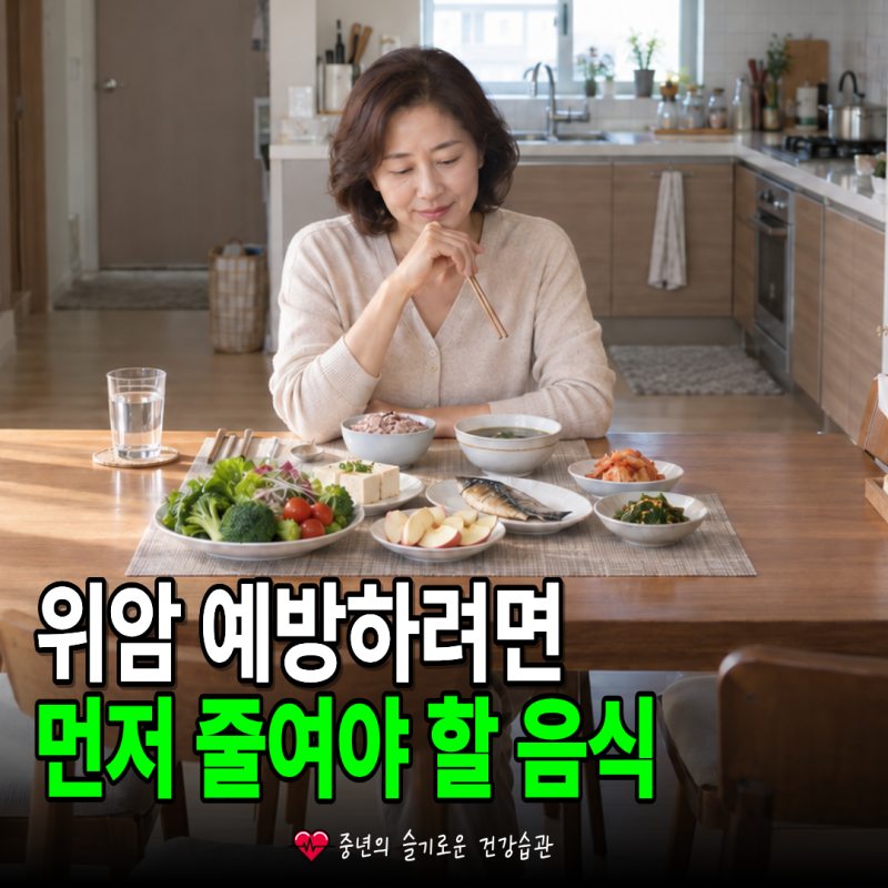 위암에 좋은 음식 10가지, 예방을 위해 무엇을 먹고 줄여야 할까?