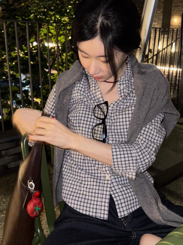 올 가을 추구미는 있지 채령! 사복 셔츠 코디 모아보기