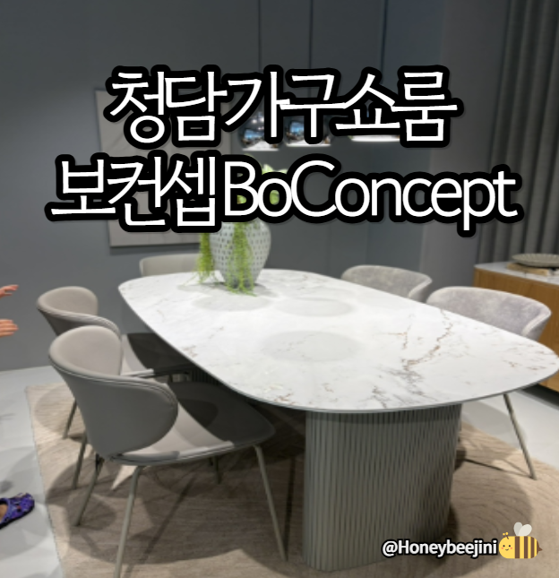 청담 가구쇼룸) 보컨셉 청담 솔직후기 | 소파·식탁 가격, 주차 정보