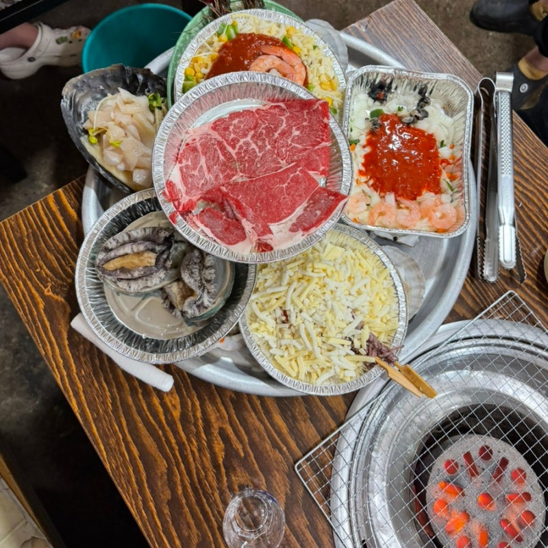 부산 송도 암남공원 조개구이 최진사댁 영업시간, 가격