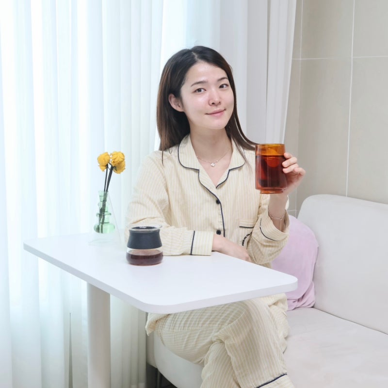 높이조절 가능한 이동식 사이드테이블 추천 실버채 쇼파 책상