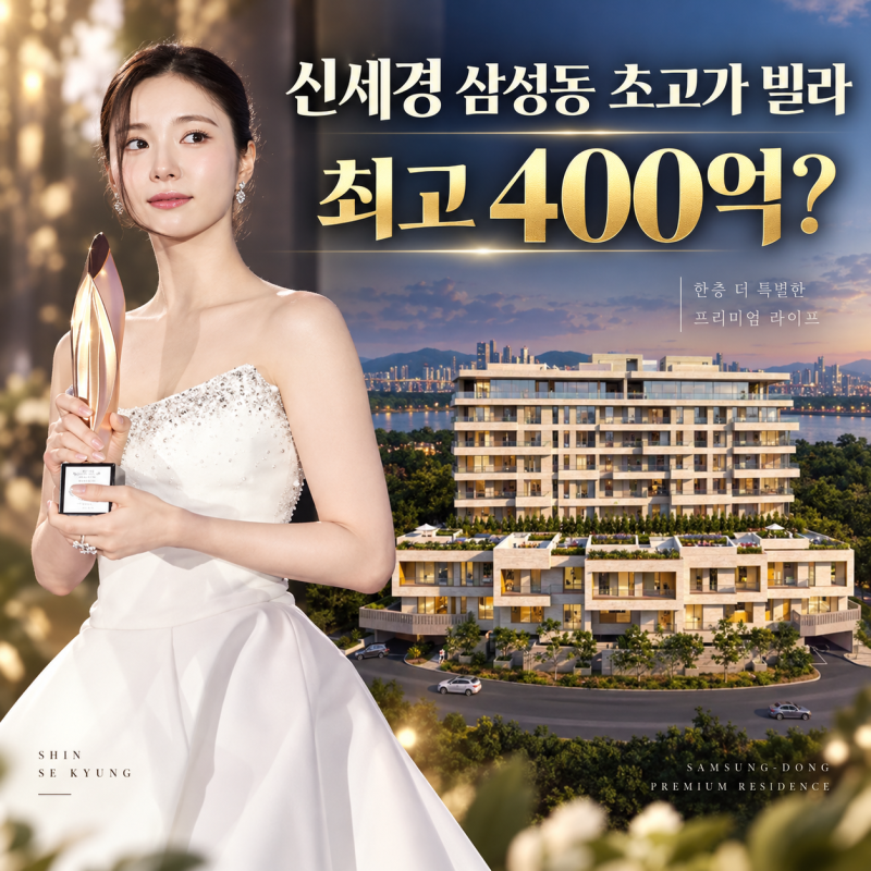 신세경 400억 삼성동 초고가 빌라 매입설, 라브르27 실제 계약가는?