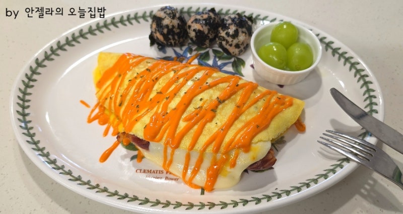 요즘 핫한 불닭오믈렛 집에서 만들기! 집에서 실패 없이 만든 레시피