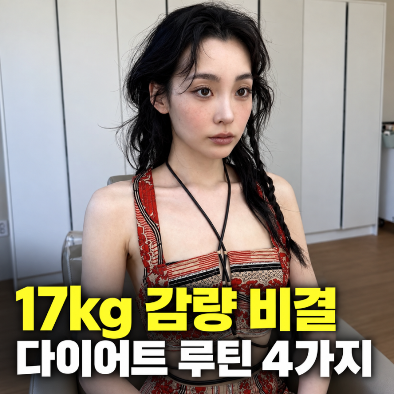 배우 김민하 17kg 감량 비결은? 2년 동안 이어온 다이어트 루틴 4가지 feat.전남친 커피차