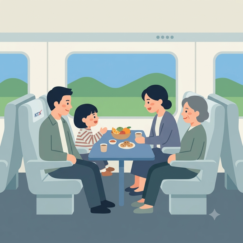 아이와 KTX 좌석 배치 최적 조합, 눈치 안 보고 편하게 가는 명당 추천