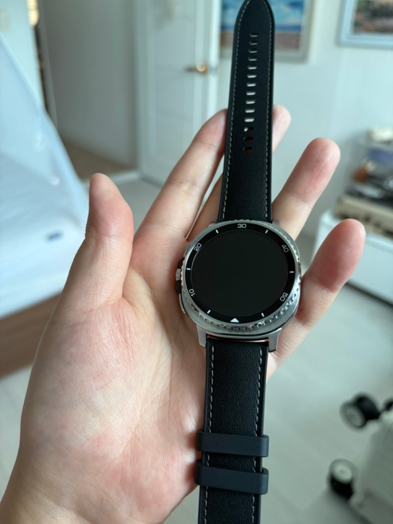 [갤럭시워치 8 클래식 스마트워치 SM-L500N] 아빠에게 갤럭시 워치 선물!!