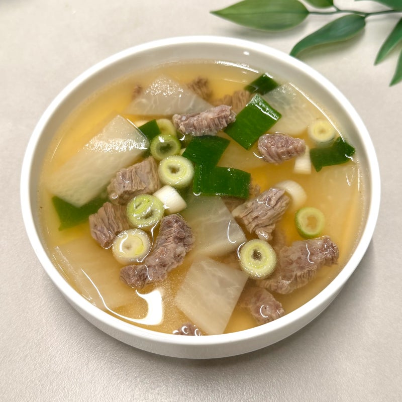 소고기무국 레시피, 다시마 활용 맑은 국물 끓이는법