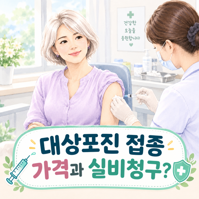 생각보다 훨씬 비싼 대상포진 예방접종 가격, 실비 청구는?