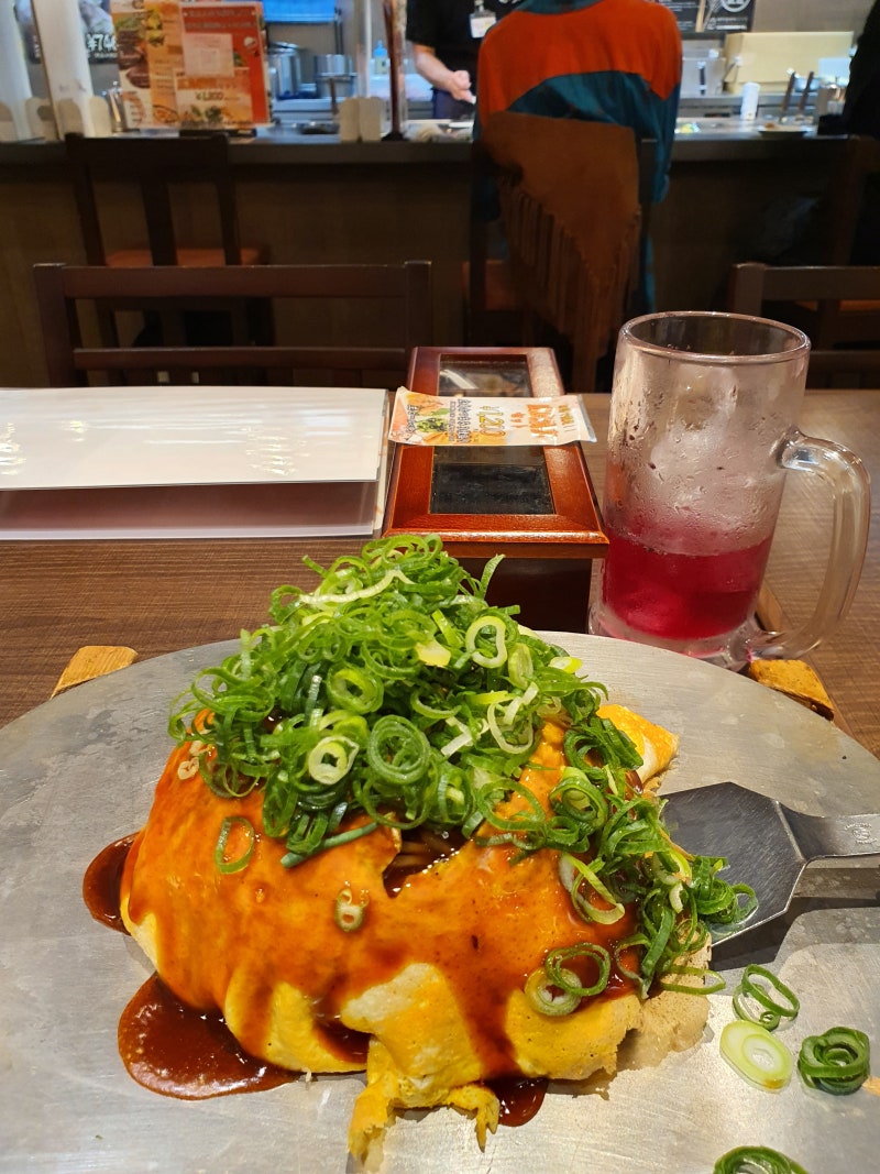 후쿠오카 캐널시티 맛집 덴코세카 오코노미야끼 솔직 후기