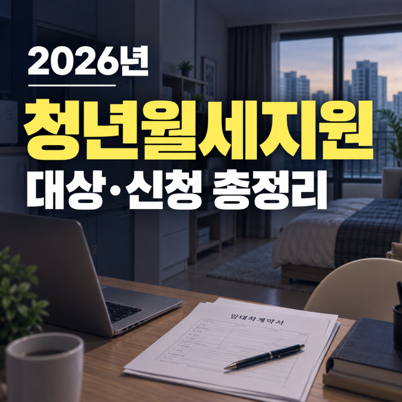 청년월세지원 2026 ｜신청 대상·소득기준·신청방법·결과·지급일 총정리