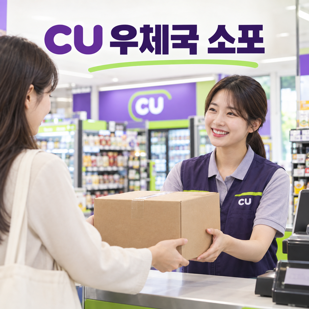 CU에서 보내는 우체국 소포, 가격 비교 전 확인할 3가지