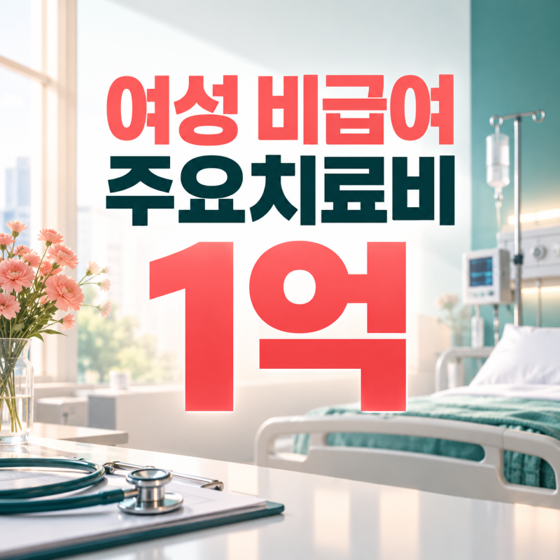 삼성화재 여성암 치료비 1억 확인