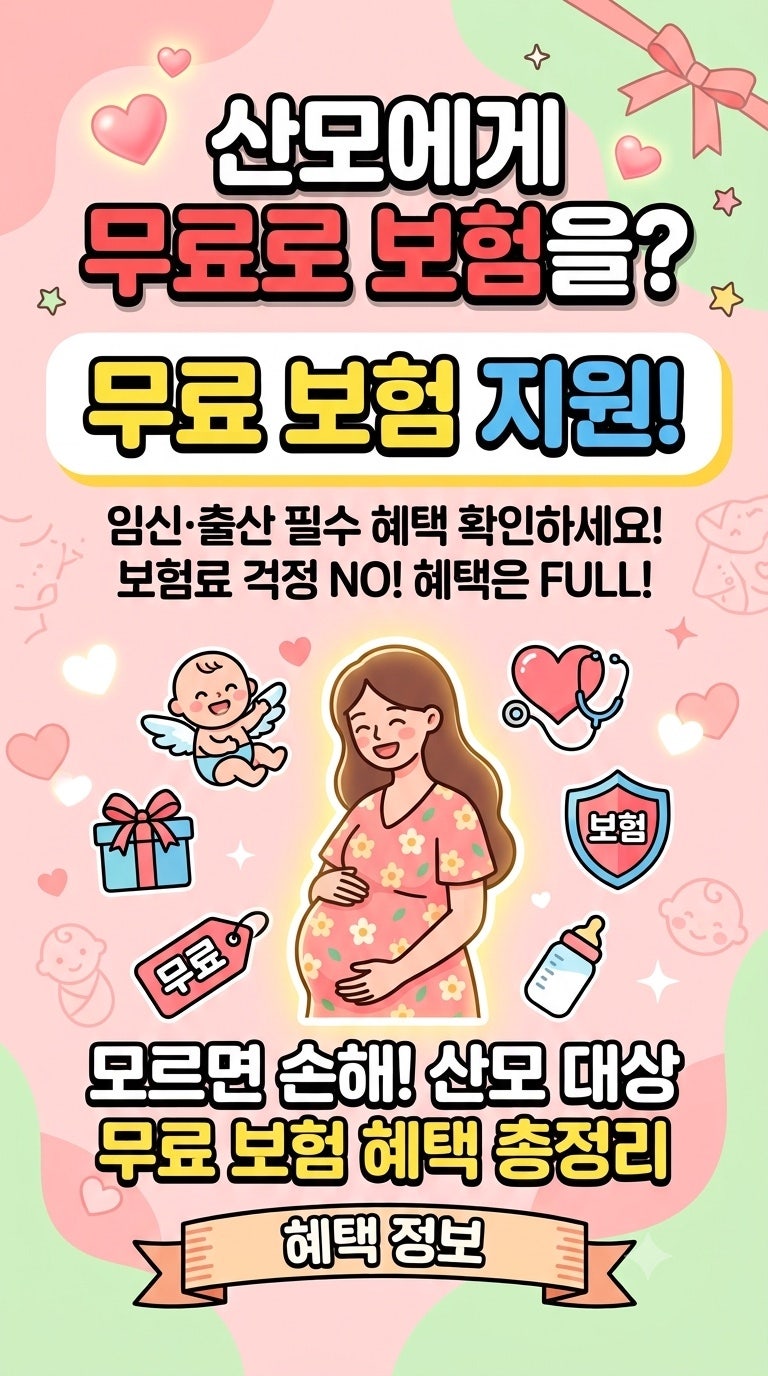 임산부 무료 보험 우체국 대한민국 엄마보험 모바일 신청 방법