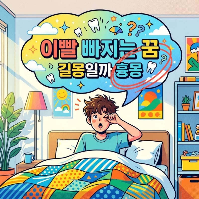 이빨 빠지는 꿈 해몽, 길몽일까 흉몽일까?