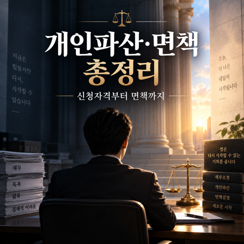 개인파산/면책 정리( 가격+절차)
