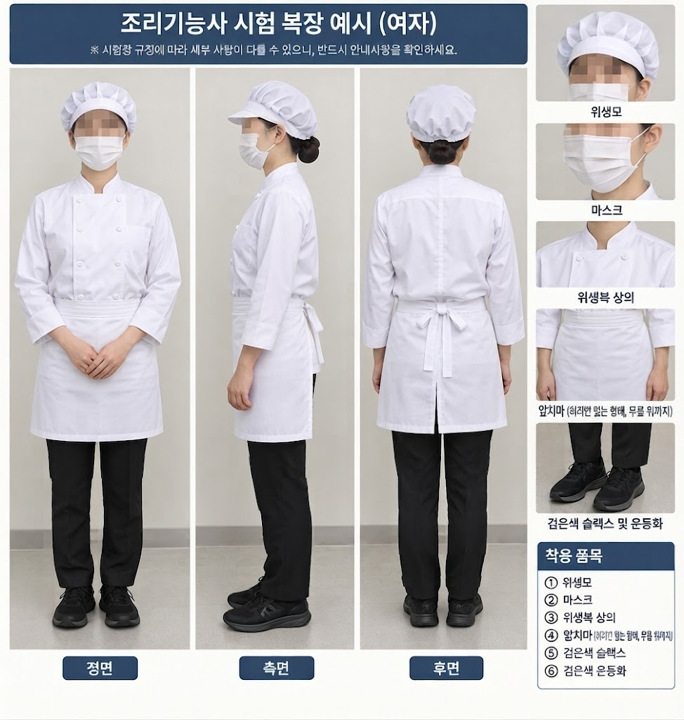 양식조리기능사 실기시험 후기(Feat. 서울국가자격 시험장 도면)