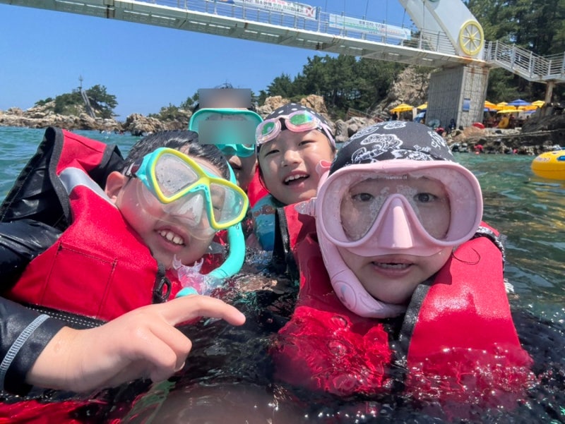 3박 4일 강원도 여행, 삼척 용화해수욕장 용화방파제 스노클링, 월화거리, 강릉숙소 북앤타이....