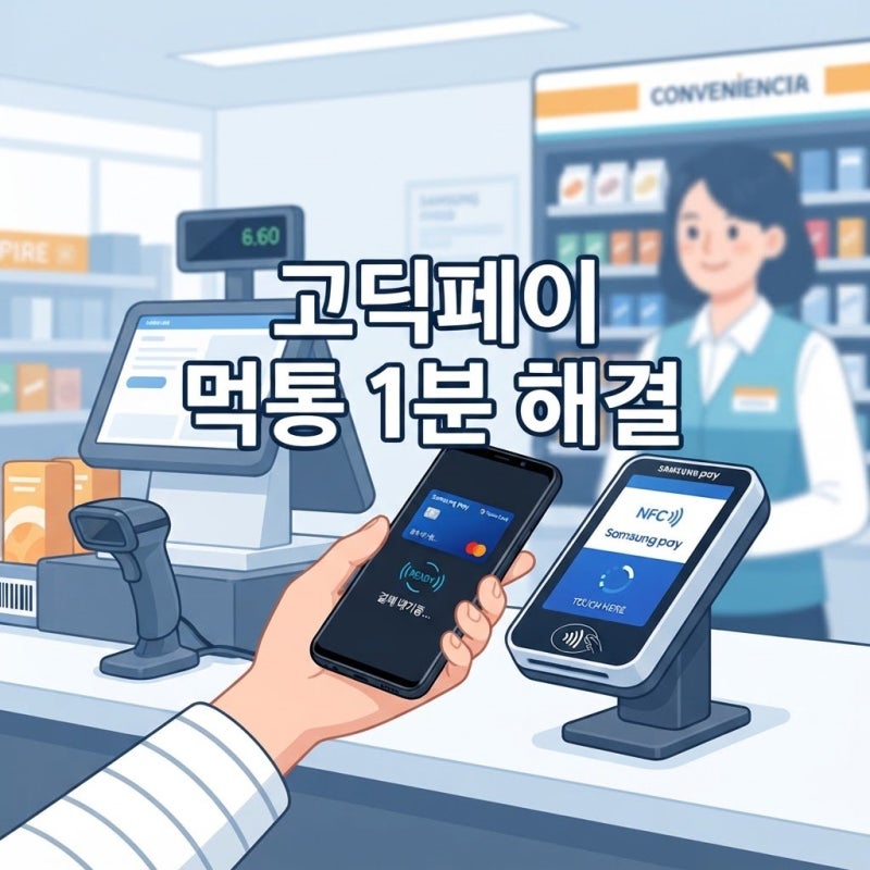 삼성페이 인식 오류 및 결제 먹통일 때 1분 만에 확인하는 단계별 해결법 완벽 가이드