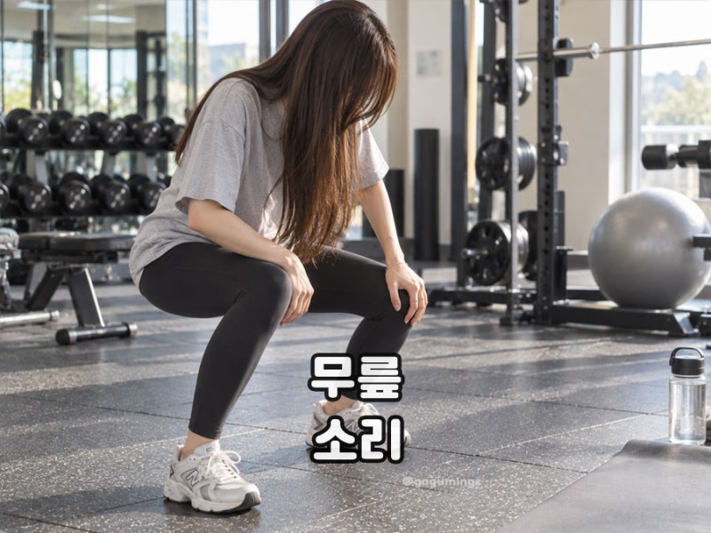 스쿼트 무릎 소리 원인, 혹시 무릎관절염?