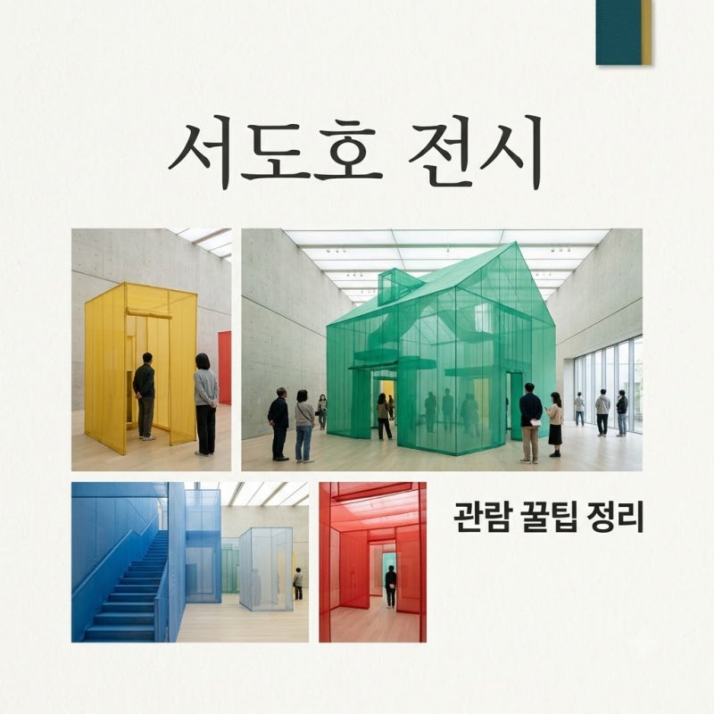 서도호 전시 관람 정보 총정리: 국립현대미술관 일정과 팁