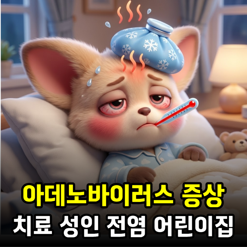 아데노바이러스 증상과 치료, 전염 될까?