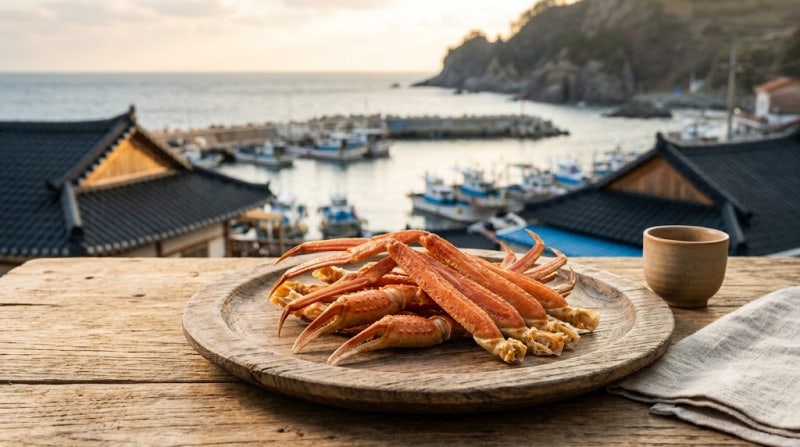 What is Lee Soo-geun's Haegakpo? All About Ulleungdo's Salty Specialty: Dried Red Snow Crab Legs