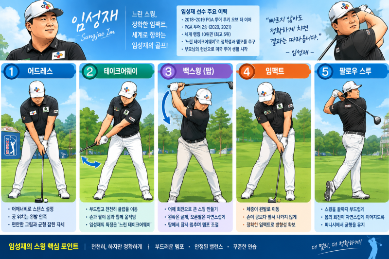 [임성재 골프의 비밀] 4060 골퍼들이 열광하는 슬로우 백스윙 이야기