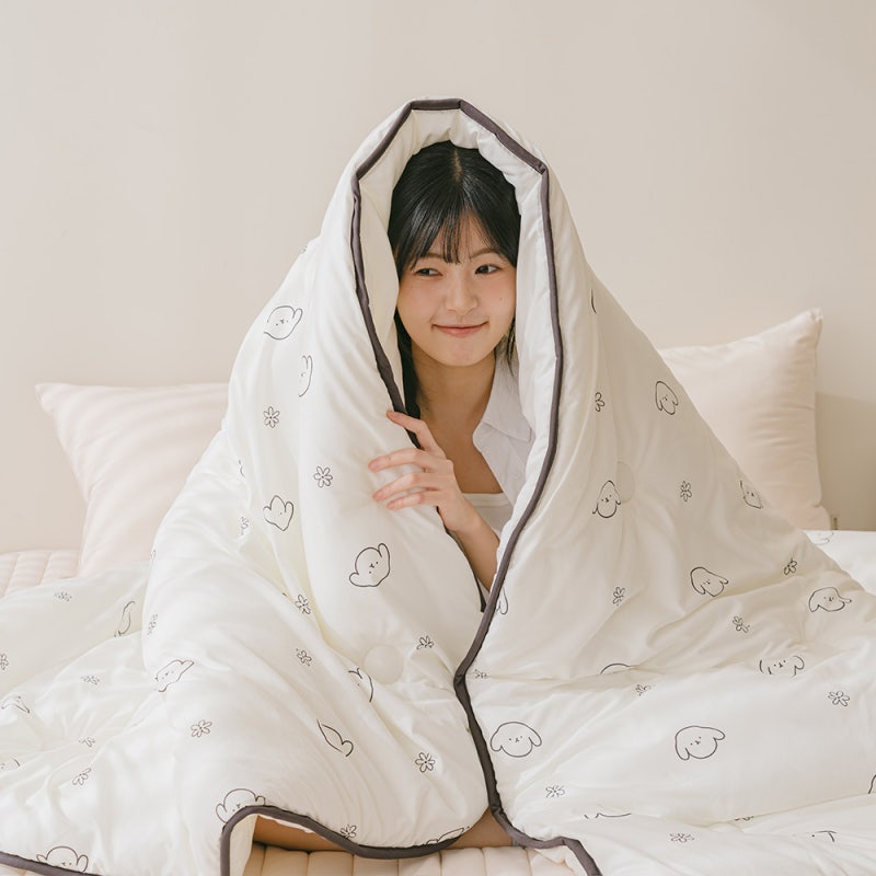바자르 시리얼 먼지없는 봄 가을 차렵 이불 패드세트 SS 직접 써본 솔직 사용기