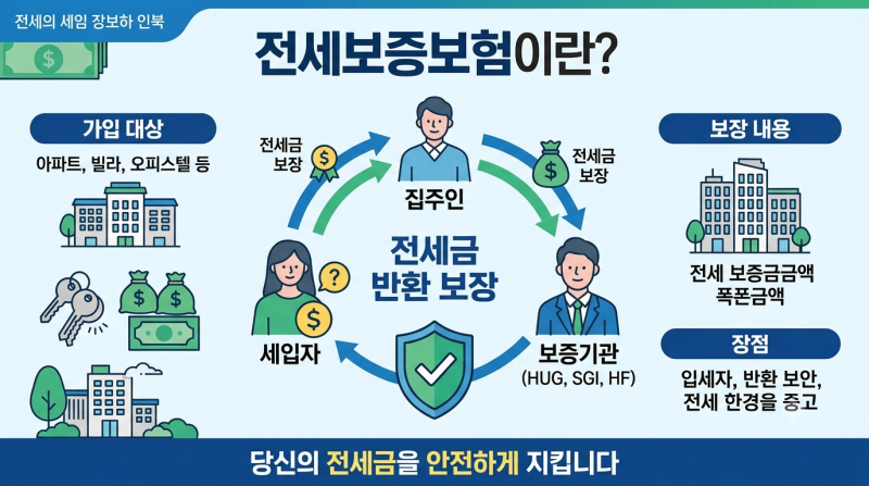전세보증보험 가입조건｜보증료와 가입방법 정리