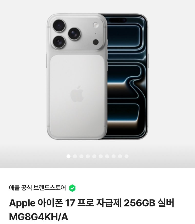 아이폰 17 Pro 실버, 결국 프로로 넘어가는 이유